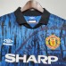 Manchester United 92/93 Away Blue Soccer Jersey